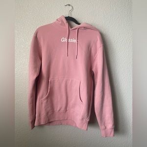Glossier Pink Hoodie